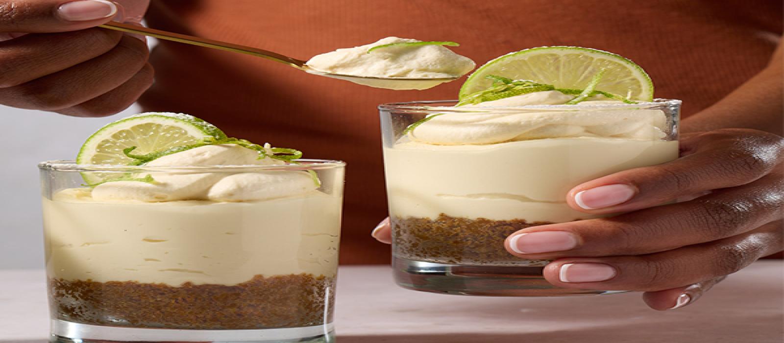 Non-bake Cheescake Pots