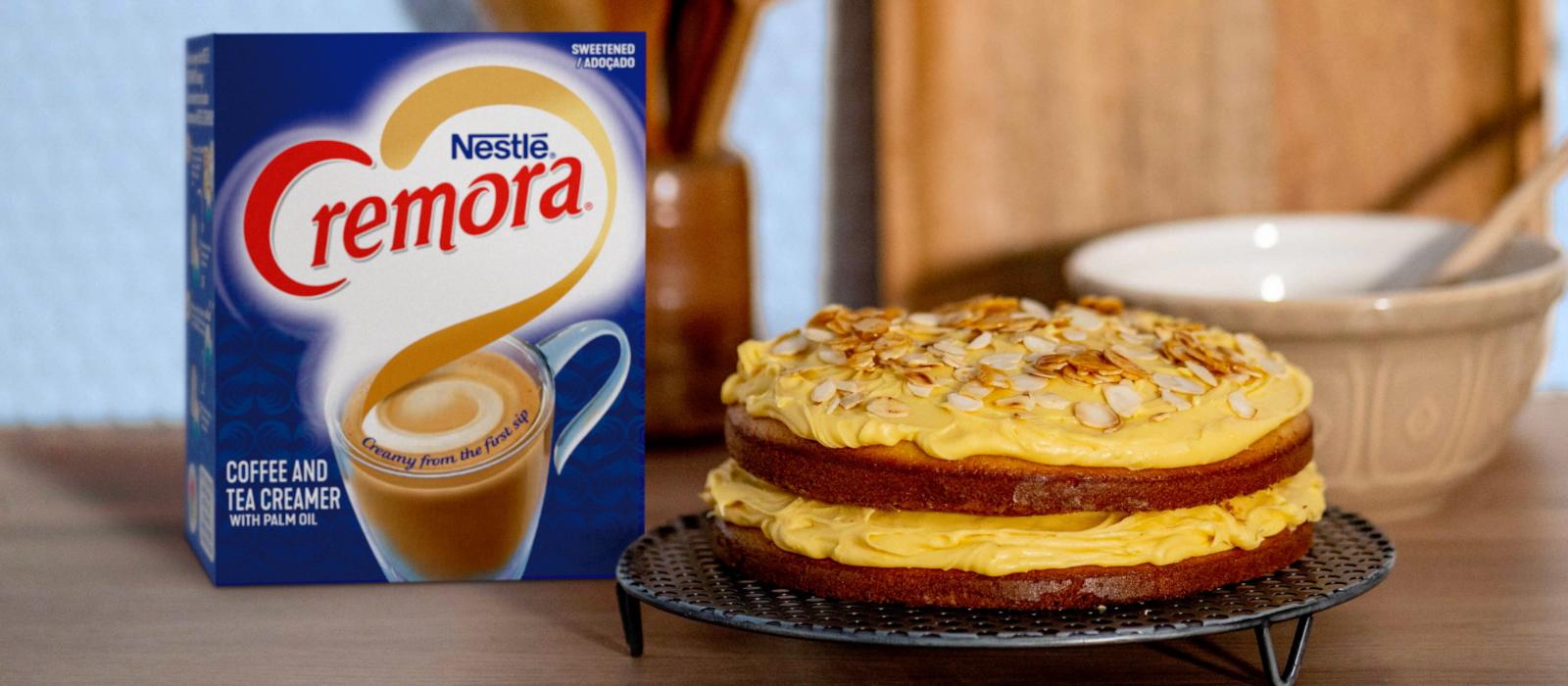 Custard cake